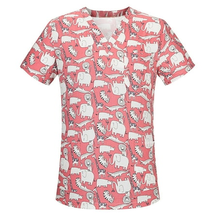 Summer Tops for Women 2022 Nursing Scrubs For Women With Designs Short Sleeve Shirts V Neck Tops Graphic Tees Trendy Fit Workwear Summer Clothes
Summer Tops for Women 2022 Nursing Scrubs For Women With Designs Short Sleeve Shirts V Neck Tops Graphic Tees Trendy Fit Workwear Summer Clothes