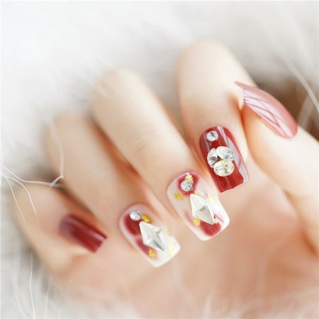 Toyella Removable and Non-marking Nail Fake Nail Patch B52