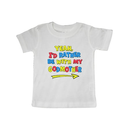 Inktastic Yeah I d Rather be with My Godmother in Red Yellow and Blue Gift Baby Boy or Baby Girl T-Shirt
Inktastic Yeah I d Rather be with My Godmother in Red Yellow and Blue Gift Baby Boy or Baby Girl T-Shirt