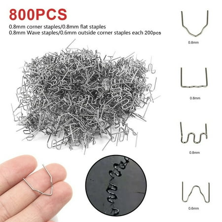 800PCS Hot Stapler Staples For Car Bumper Plastic Welder Repair Tool Kit 4 Sizes
800PCS Hot Stapler Staples For Car Bumper Plastic Welder Repair Tool Kit 4 Sizes