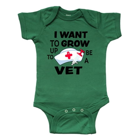 Inktastic I Want To Grow up To Be a Vet Gift Baby Boy or Baby Girl Bodysuit
Inktastic I Want To Grow up To Be a Vet Gift Baby Boy or Baby Girl Bodysuit