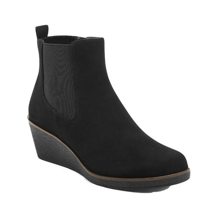 Aerosoles Womens Brandi Faux Suede Casual Booties
