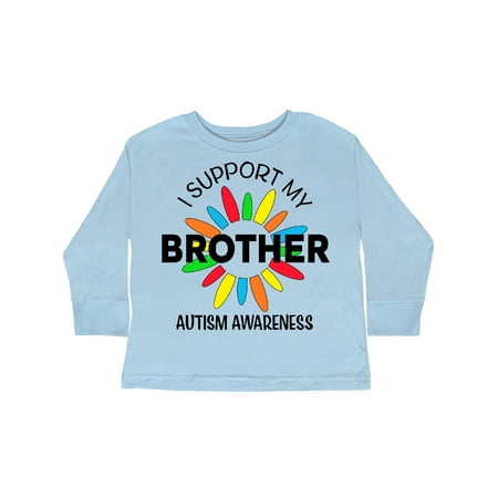 Inktastic I Support My Brother Autism Awareness Gift Toddler Boy or Toddler Girl Long Sleeve T-Shirt
Inktastic I Support My Brother Autism Awareness Gift Toddler Boy or Toddler Girl Long Sleeve T-Shirt