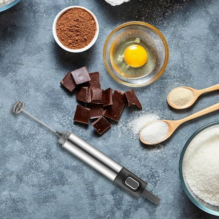 304 Stainless Steel Hand-held Electric Milk Frother Coffee Utensils Milk Shaker Automatic Stirring Frother
304 Stainless Steel Hand-held Electric Milk Frother Coffee Utensils Milk Shaker Automatic Stirring Frother