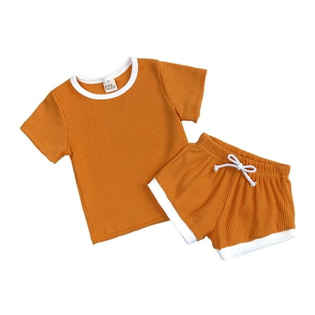Boy Clothes Outfit Set Boys Girls Short Sleeve Tops T Shirts And Shorts Sets Summer Baby 2Pcs Sets For Babies
Boy Clothes Outfit Set Boys Girls Short Sleeve Tops T Shirts And Shorts Sets Summer Baby 2Pcs Sets For Babies