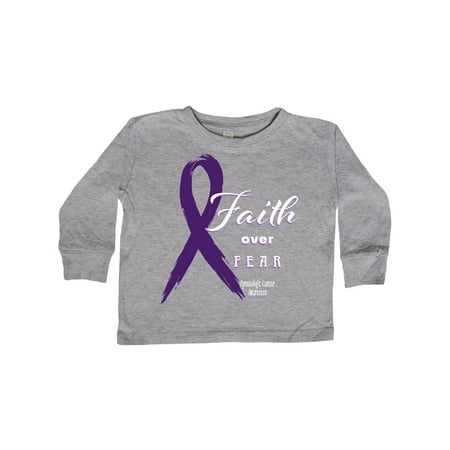 Inktastic Faith Over Fear Gynecological Cancer Awareness Purple Ribbon Gift Toddler Boy or Toddler Girl Long Sleeve T-Shirt
Inktastic Faith Over Fear Gynecological Cancer Awareness Purple Ribbon Gift Toddler Boy or Toddler Girl Long Sleeve T-Shirt