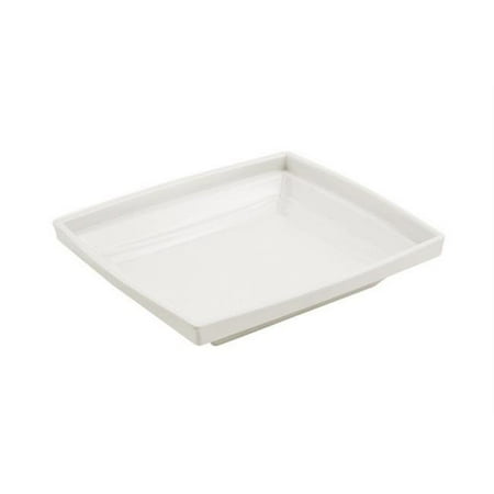 Bon Chef 53103IVORY 10.25 x 9 x 2 in. Americana Square 2 quart Bowl Ivory