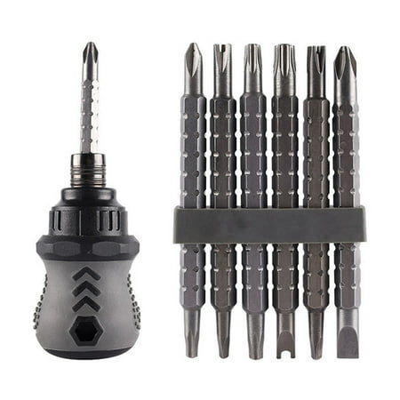 12 in 1 Multi-Function Telescopic Bit Mini Screwdriver Ratchet Dual- Screwdriver Repair Hand Tool Household
12 in 1 Multi-Function Telescopic Bit Mini Screwdriver Ratchet Dual- Screwdriver Repair Hand Tool Household