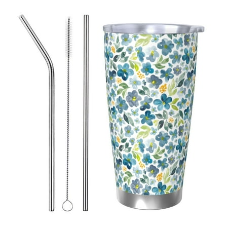 Gukieu Floral In Blue Print 20OZ Car Cup Vacuum Stainless Steel Leak-proof Thermos Cup Unisex Suitable for Home Outdoor and Sports-Straw Three-piece Set
Gukieu Floral In Blue Print 20OZ Car Cup Vacuum Stainless Steel Leak-proof Thermos Cup Unisex Suitable for Home Outdoor and Sports-Straw Three-piece Set
