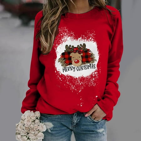 jsaierl Graphic Sweatshirts for Women Funny Graphic Christmas Sweatshirt Round Neck Long Sleeve Plus Size Tops for Women Xmas Gifts Pullover for Teen Girls
jsaierl Graphic Sweatshirts for Women Funny Graphic Christmas Sweatshirt Round Neck Long Sleeve Plus Size Tops for Women Xmas Gifts Pullover for Teen Girls