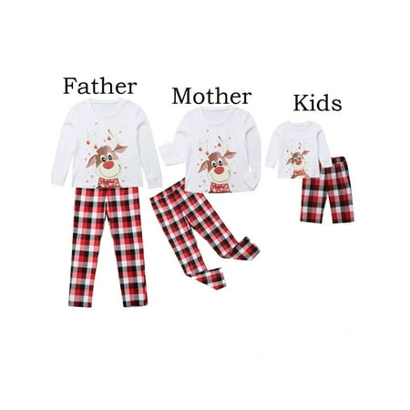Michellecmm Xmas Matching Family christmas 2PCS Pajamas Set Reindeer Plaid Family Sleepwear
Michellecmm Xmas Matching Family christmas 2PCS Pajamas Set Reindeer Plaid Family Sleepwear