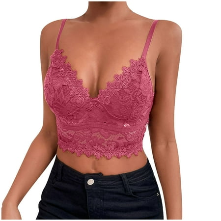 Women s Lace Sexy Perspective Sling Back Hollow Out Bra Underwear Vest women s sexy lingerie sexy lingerie for women sexy lingerie for women