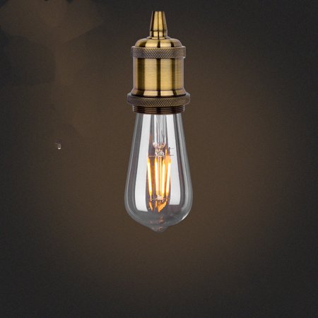 Homeex Edison LED Bulb 64ST 1W Warm yellow