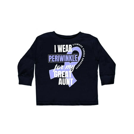 Inktastic I Wear Periwinkle For My Great Aunt Stomach Cancer Awareness Gift Toddler Boy or Toddler Girl Long Sleeve T-Shirt
Inktastic I Wear Periwinkle For My Great Aunt Stomach Cancer Awareness Gift Toddler Boy or Toddler Girl Long Sleeve T-Shirt