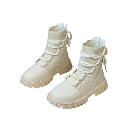 Rotosw Girl Ankle Boots Zipper Boot Elastic Booties Comfort Lace Up Short Bootie School Breathable Beige 12C
Rotosw Girl Ankle Boots Zipper Boot Elastic Booties Comfort Lace Up Short Bootie School Breathable Beige 12C