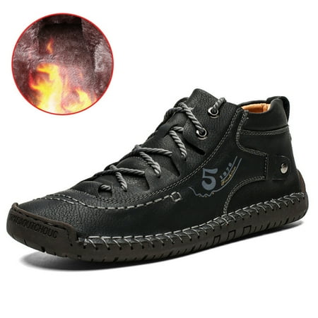 VeliToy Men Casual Shoes Walking Shoes Breathable Comfort Loafers Leather Sneakers for Male Business Work Office Dress(Black Warmth 40)
VeliToy Men Casual Shoes Walking Shoes Breathable Comfort Loafers Leather Sneakers for Male Business Work Office Dress(Black Warmth 40)