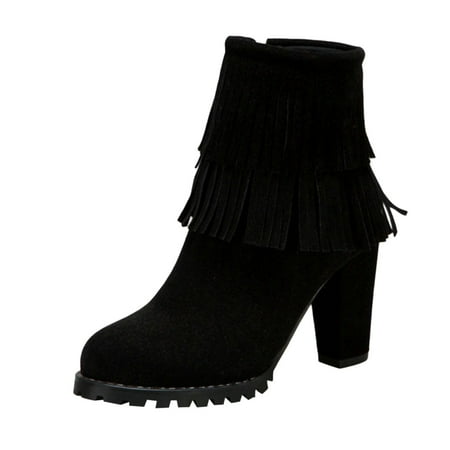 PMUYBHF Women Snow Boots Winter Shoes with Hook Loop Women Ankle Boots Autumn and Winter Fashion Tassel Vintage Solid Color Comfortable Round Toe Square Heel Thick Heel Snap Womens Fall Boots Mid Calf
PMUYBHF Women Snow Boots Winter Shoes with Hook Loop Women Ankle Boots Autumn and Winter Fashion Tassel Vintage Solid Color Comfortable Round Toe Square Heel Thick Heel Snap Womens Fall Boots Mid Calf