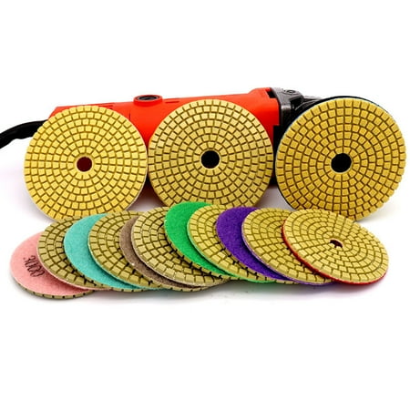 Goodhd 1Pc 4 inch Diamond Wet Polishing Disc Sander Pad for Marble Stone Grinding Tool
Goodhd 1Pc 4 inch Diamond Wet Polishing Disc Sander Pad for Marble Stone Grinding Tool