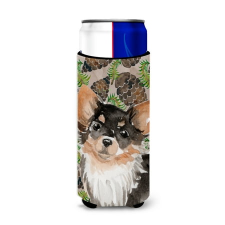 Carolines Treasures BB9599MUK Long Haired Chihuahua Pine Cones Michelob Ultra Hugger for slim cans Slim Can
Carolines Treasures BB9599MUK Long Haired Chihuahua Pine Cones Michelob Ultra Hugger for slim cans Slim Can