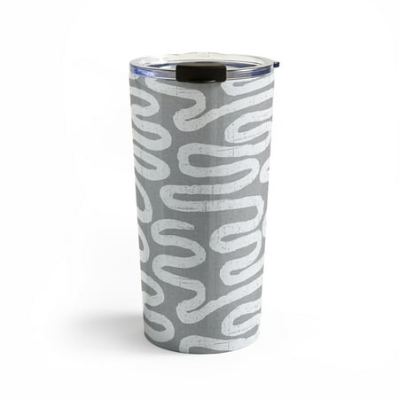 Society6 Holli Zollinger Ceres Ani Grey 20 oz Stainless Steel Travel Mug