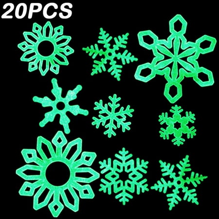 Glowing Snowflake Butterfly Wall Sticker Fluorescent Ceiling Decals Creative Christmas Decoration
Glowing Snowflake Butterfly Wall Sticker Fluorescent Ceiling Decals Creative Christmas Decoration