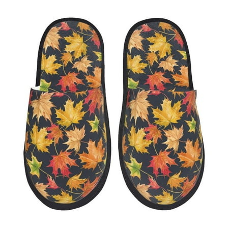 Disketp Colorful Maple Leaves Fuzzy House Memory Foam Slippers Furry Fur Lined Bedroom Shoes Cozy Indoor-Large
Disketp Colorful Maple Leaves Fuzzy House Memory Foam Slippers Furry Fur Lined Bedroom Shoes Cozy Indoor-Large