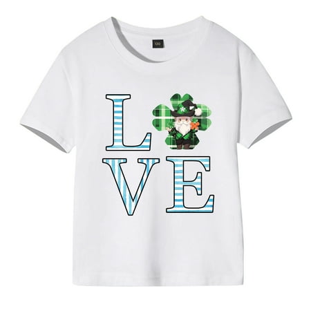 ZMHEGW Toddler Girls Boys Irish Festival Summer Short Sleeve Prints T Shirt Tops for Children Clothes Soft
ZMHEGW Toddler Girls Boys Irish Festival Summer Short Sleeve Prints T Shirt Tops for Children Clothes Soft