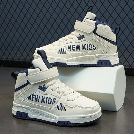 Boys Leather Soft-soled Sneakers Lightweight Breathable Non-slip Hook-and-loop Fastener Casual Shoes
Boys Leather Soft-soled Sneakers Lightweight Breathable Non-slip Hook-and-loop Fastener Casual Shoes