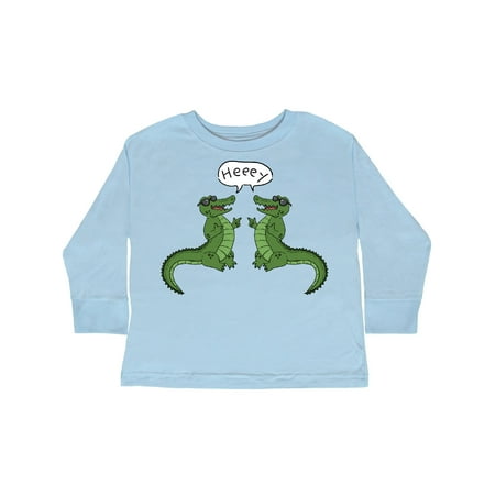 Inktastic Heeey Cool Green Gators in Sunglasses Gift Toddler Boy or Toddler Girl Long Sleeve T-Shirt
Inktastic Heeey Cool Green Gators in Sunglasses Gift Toddler Boy or Toddler Girl Long Sleeve T-Shirt