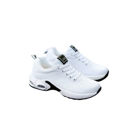 Fangasis Womens Sneakers Fitness Workout Athletic Shoes Sport Trainers Women Walking Shoe Outdoor Cushioned Breathable White 8.5
Fangasis Womens Sneakers Fitness Workout Athletic Shoes Sport Trainers Women Walking Shoe Outdoor Cushioned Breathable White 8.5