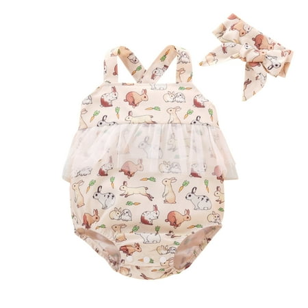 Baby Girls Clothing Sets Easter Day Cartoon Rabbit Printed Short Sleeve Bodysuit Outfits Headband Romper Outfits Dailywears Comfortable Loose Fittness Sets
Baby Girls Clothing Sets Easter Day Cartoon Rabbit Printed Short Sleeve Bodysuit Outfits Headband Romper Outfits Dailywears Comfortable Loose Fittness Sets