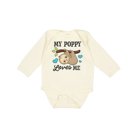 Inktastic My Poppy Loves Me with Sloth and Hearts Gift Baby Boy or Baby Girl Long Sleeve Bodysuit
Inktastic My Poppy Loves Me with Sloth and Hearts Gift Baby Boy or Baby Girl Long Sleeve Bodysuit