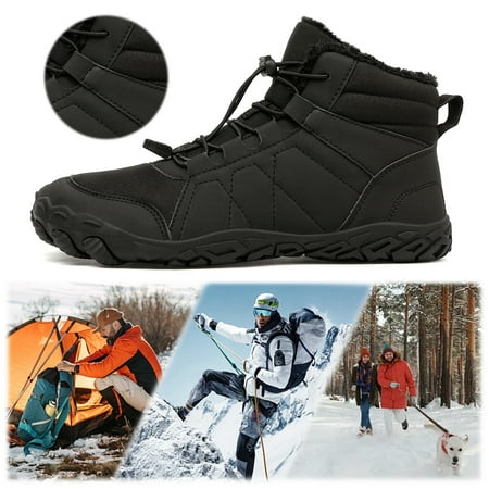 HAHUT Barefoot Snow Boots High-Top Barefoot Shoes Anti Slip Minimalist Ankle Boots Waterproof Casual Winter Booties Thermal for Outdoor Travel
HAHUT Barefoot Snow Boots High-Top Barefoot Shoes Anti Slip Minimalist Ankle Boots Waterproof Casual Winter Booties Thermal for Outdoor Travel