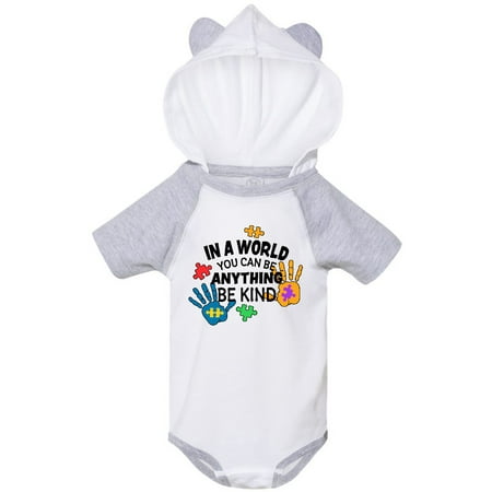 Inktastic In a World You Can Be Anything Be Kind Autism Awareness Gift Baby Boy or Baby Girl Bodysuit
Inktastic In a World You Can Be Anything Be Kind Autism Awareness Gift Baby Boy or Baby Girl Bodysuit