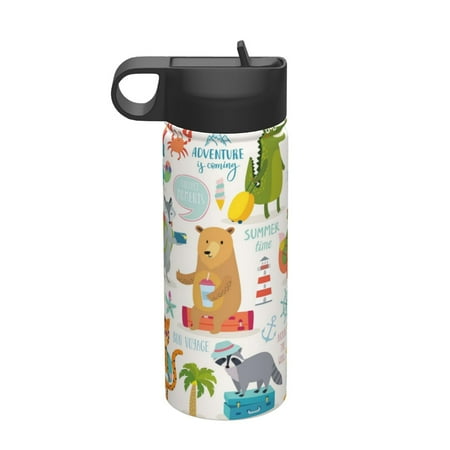 Gaeub Travel Animals Printed 18oz Sports Insulated Kettle With Straw Sports Insulated Bottle Water Bottle For Running Hiking Cycling Climbing Mens Womans Insulated Water Bottle
Gaeub Travel Animals Printed 18oz Sports Insulated Kettle With Straw Sports Insulated Bottle Water Bottle For Running Hiking Cycling Climbing Mens Womans Insulated Water Bottle