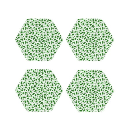 Drink Coasters Set of 4 St Patrick s Day4 Leather Coasters for Coffee Table Protector Heat Resistant Cute Coasters for Home Decor Housewarming Gifts Bar Kitchen 4 Inch Hexagon
Drink Coasters Set of 4 St Patrick s Day4 Leather Coasters for Coffee Table Protector Heat Resistant Cute Coasters for Home Decor Housewarming Gifts Bar Kitchen 4 Inch Hexagon