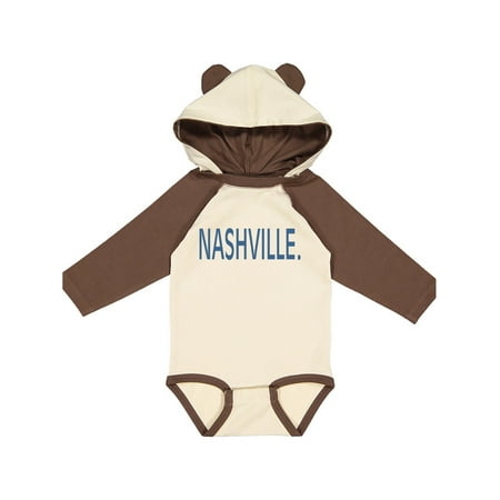 Inktastic Nashville in Light Blue Text Gift Baby Boy or Baby Girl Long Sleeve Bodysuit
Inktastic Nashville in Light Blue Text Gift Baby Boy or Baby Girl Long Sleeve Bodysuit