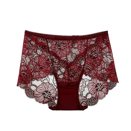 Women s Seamless Lace Panties A Variety Of Colors Lace Panties Relaxed And Fashionable From The Inside Out XL Wine Red
Women s Seamless Lace Panties A Variety Of Colors Lace Panties Relaxed And Fashionable From The Inside Out XL Wine Red