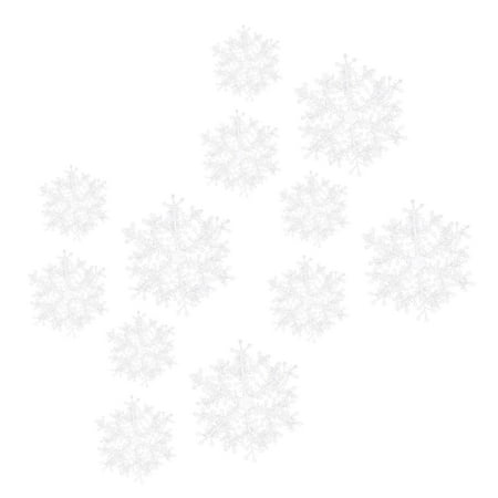 Veki Large Snowflake Pendant Three Piece Set Of Christmas Decorations Pendant White Christmas Snowflake Car Hanger
Veki Large Snowflake Pendant Three Piece Set Of Christmas Decorations Pendant White Christmas Snowflake Car Hanger