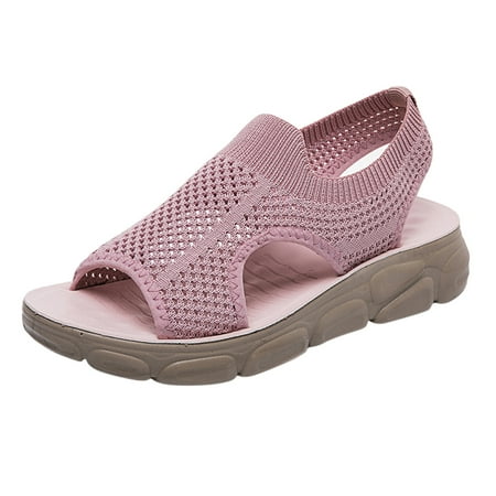 Pgeraug womens slippers Women Mesh Breathable Sandals For Summer Shoes Sport Walking Sneakers Lightweight Shoes mens slippers Pink 38
Pgeraug womens slippers Women Mesh Breathable Sandals For Summer Shoes Sport Walking Sneakers Lightweight Shoes mens slippers Pink 38