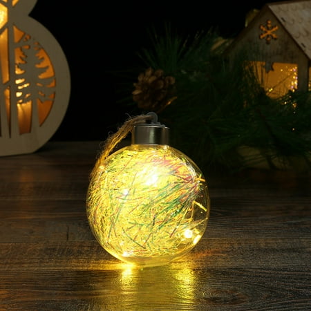 Christmas Creative New LED Transparent Christmas Ball Christmas Tree Pendant Luminous Round Ball
Christmas Creative New LED Transparent Christmas Ball Christmas Tree Pendant Luminous Round Ball