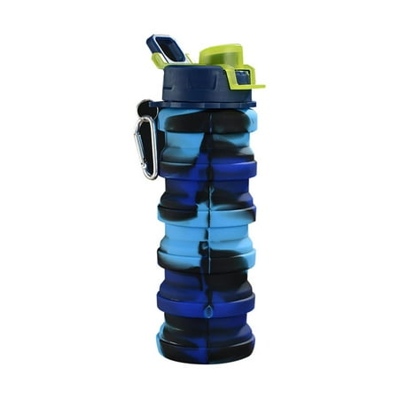 Foldable Sports Water Bottle Collapsible Cup Portable Leak-Proof Silicone Sports Travel Outdoor Bottle with Lid
Foldable Sports Water Bottle Collapsible Cup Portable Leak-Proof Silicone Sports Travel Outdoor Bottle with Lid
