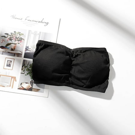 DENGDENG Women s Comfortflex Bandeau Bra Soft Padded Backless Full Covers Strapless Bra for Women
DENGDENG Women s Comfortflex Bandeau Bra Soft Padded Backless Full Covers Strapless Bra for Women