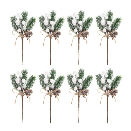 NUOLUX 20Pcs Christmas Simulation Berry Pine Needle Diy Green Pine Ornament Accessories
NUOLUX 20Pcs Christmas Simulation Berry Pine Needle Diy Green Pine Ornament Accessories