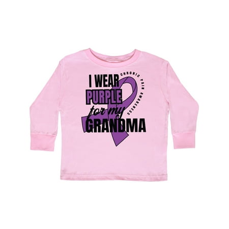 Inktastic Chronic Pain I Wear Purple For My Grandma Gift Toddler Boy or Toddler Girl Long Sleeve T-Shirt
Inktastic Chronic Pain I Wear Purple For My Grandma Gift Toddler Boy or Toddler Girl Long Sleeve T-Shirt