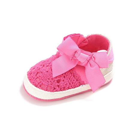 Rotosw Infant Crib Shoes Prewalker Princess Shoe Soft Sole Flats Breathable First Walker Wedding Hollow Out Rose Red 4C
Rotosw Infant Crib Shoes Prewalker Princess Shoe Soft Sole Flats Breathable First Walker Wedding Hollow Out Rose Red 4C