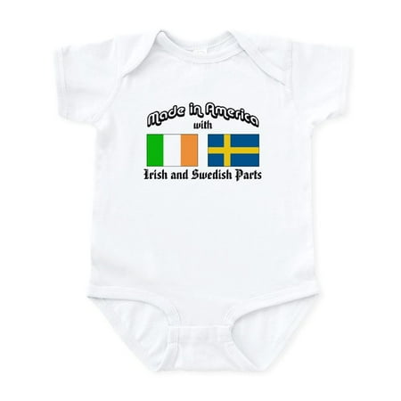 CafePress - Irish Swedish Infant Bodysuit - Baby Light Bodysuit Size Newborn - 24 Months
CafePress - Irish Swedish Infant Bodysuit - Baby Light Bodysuit Size Newborn - 24 Months