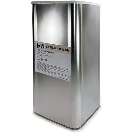 50 lb Steel Can E6010 5/32 Stick electrodes welding rod (E6010 5/32 )
50 lb Steel Can E6010 5/32 Stick electrodes welding rod (E6010 5/32 )