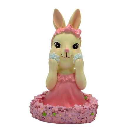 Jewelry Vanity Tray Modern Resin Rabbit Figurine for Home Living Room Office 11x10.6x18cm
Jewelry Vanity Tray Modern Resin Rabbit Figurine for Home Living Room Office 11x10.6x18cm