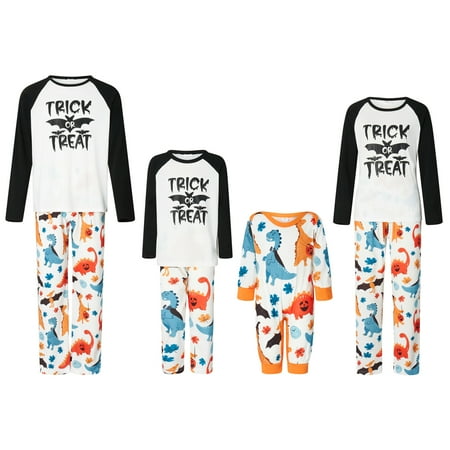 Halloween Pajamas for Family Classic Letter Print Long Sleeve Raglan Tops + Pants Set Fall Sleepwear
Halloween Pajamas for Family Classic Letter Print Long Sleeve Raglan Tops + Pants Set Fall Sleepwear